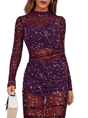 Glitter Dark Purple