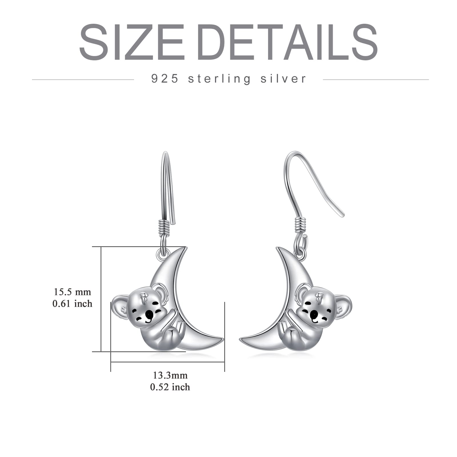 925 Sterling Silver Dangle Earrings for Women - Animal, Ocean, Sunflower, Goddess & Graduation Drop Earrings | Elegant Jewelry Gift for Her | Perfect for Parties, Weddings & Special Occasions
