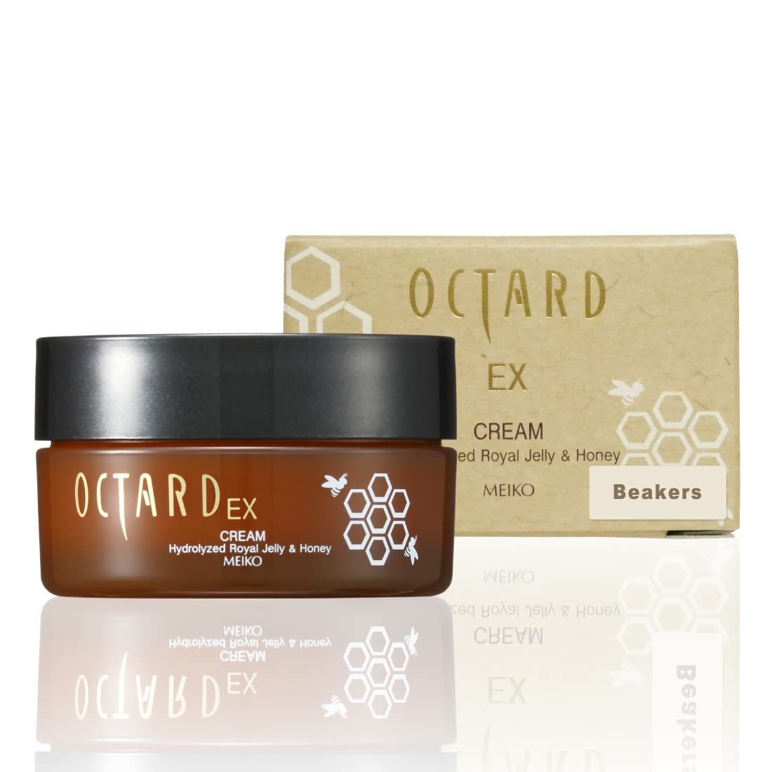 Octard Ex Cream Royal Jelly & Honey Moisturizing Face Cream 40g - Hydrating Anti-Aging Skincare for Dry & Sensitive Skin - Perfect for Night Routine & Daily Moisturizing Care
