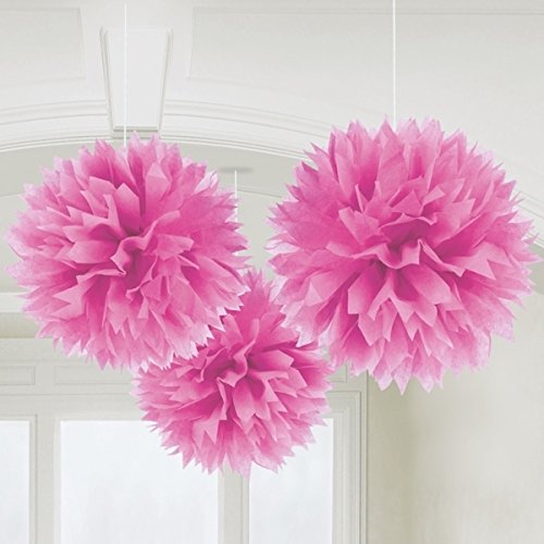 Pink Fluffy Home Decorations - Soft & Cozy Decorative Pillows for Bedroom, Living Room, Nursery | Perfect for Girls Room, Birthday Party Decor & Instagram Aesthetic