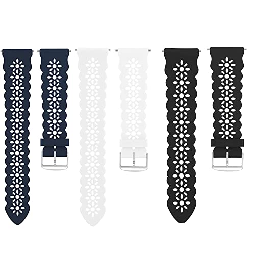 3 PACK-Black+White+Blue