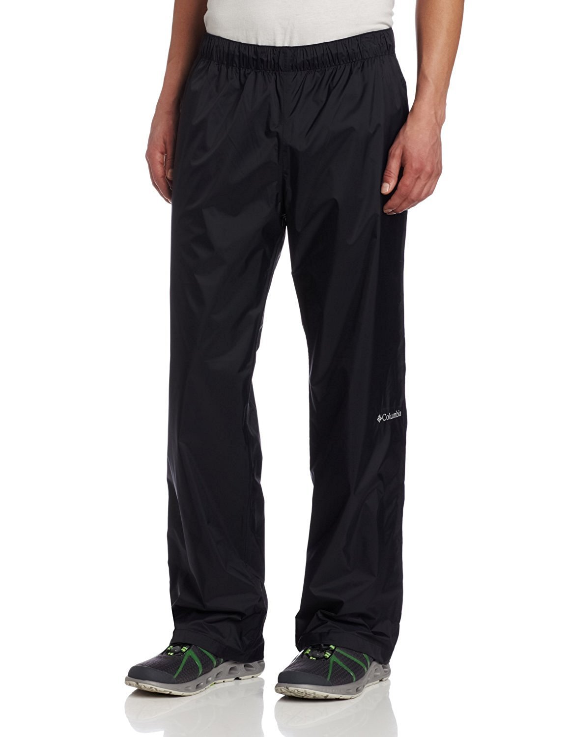 Columbia Waterbrook Eidge Men's Waterproof Rain Pants - Lightweight Hiking & Outdoor Adventure Gear for Camping, Fishing & Travel