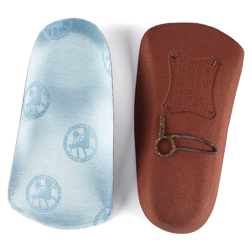 Original Birkenstock Blue Footbed Sandals for Women & Men - Comfortable Cork Footbed, Adjustable Straps - Perfect for Walking, Travel & Everyday Wear