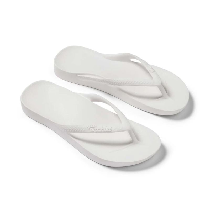 Archie's Arch Support Thongs for Women & Men – Comfortable Sandals for Flat Feet & Plantar Fasciitis Relief – Perfect for Beach, Pool & Summer Walking