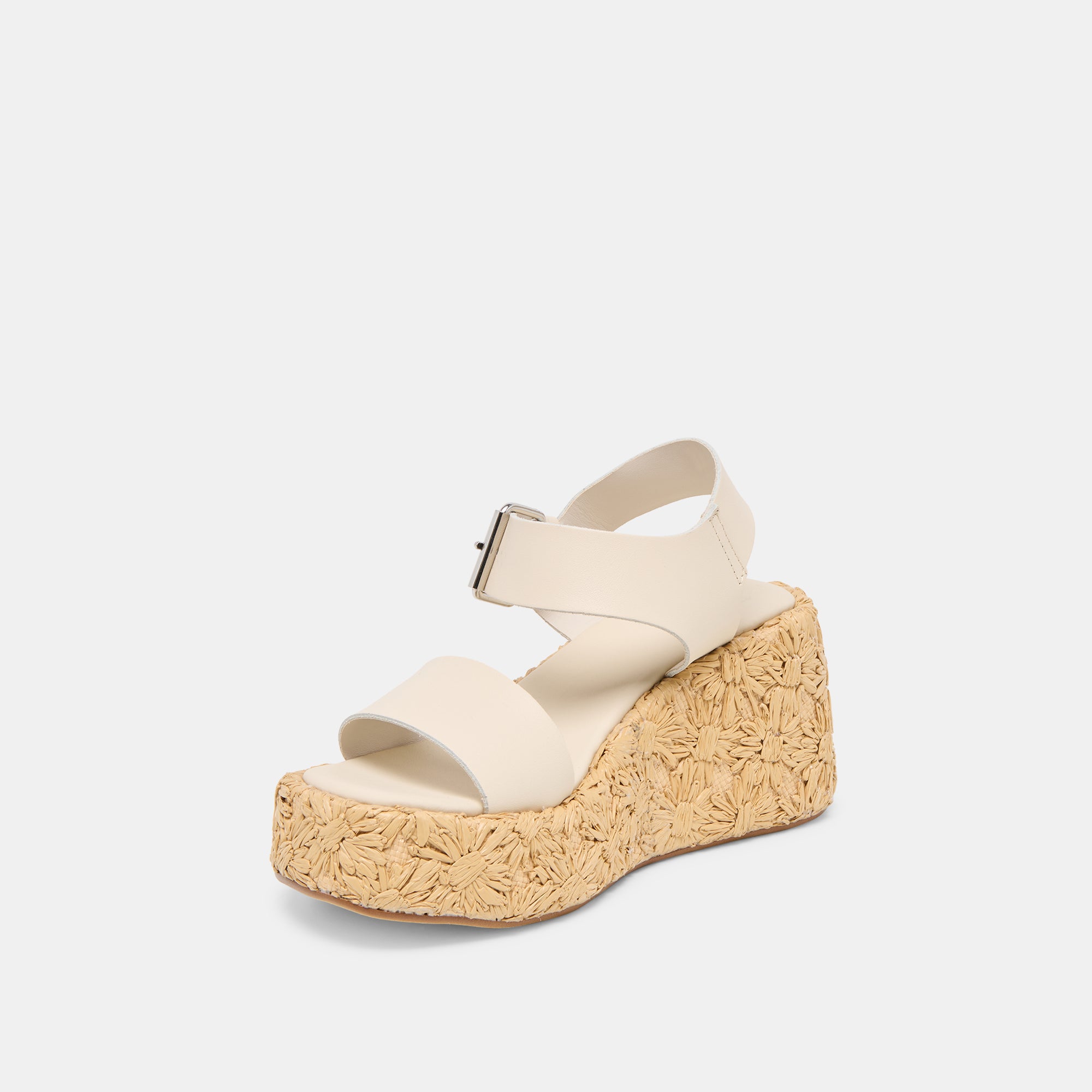 AURI Women's Wedge Sandals - Genuine Bone Leather Comfortable Heels for Summer | Perfect for Beach, Vacation, and Casual Outings