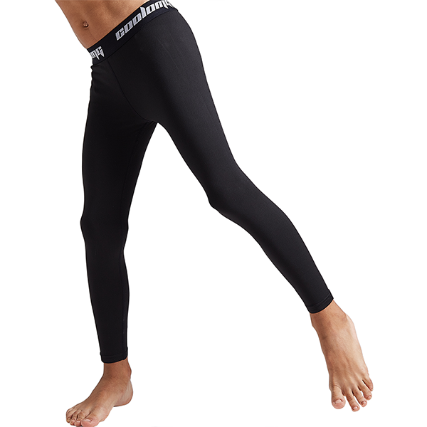 Boys & Girls Black Thermal Compression Pants - CH002BK - Warm Base Layer for Winter Sports & Outdoor Activities