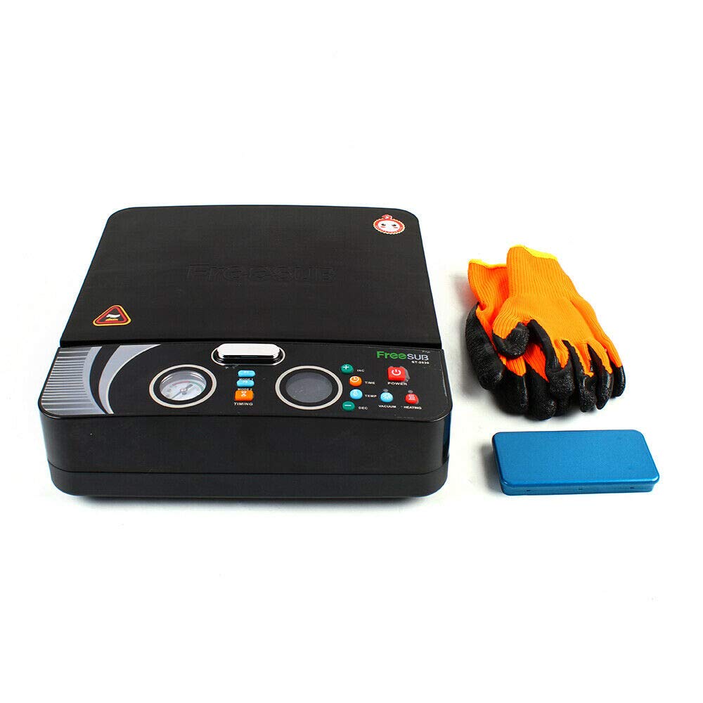 ST-2030 3D Vacuum Sublimation Heat Press Machine - 110V Compact LCD Heat Transfer Machine for Phone Case Printing | DIY Custom T-Shirts, Mugs & Personalized Gifts