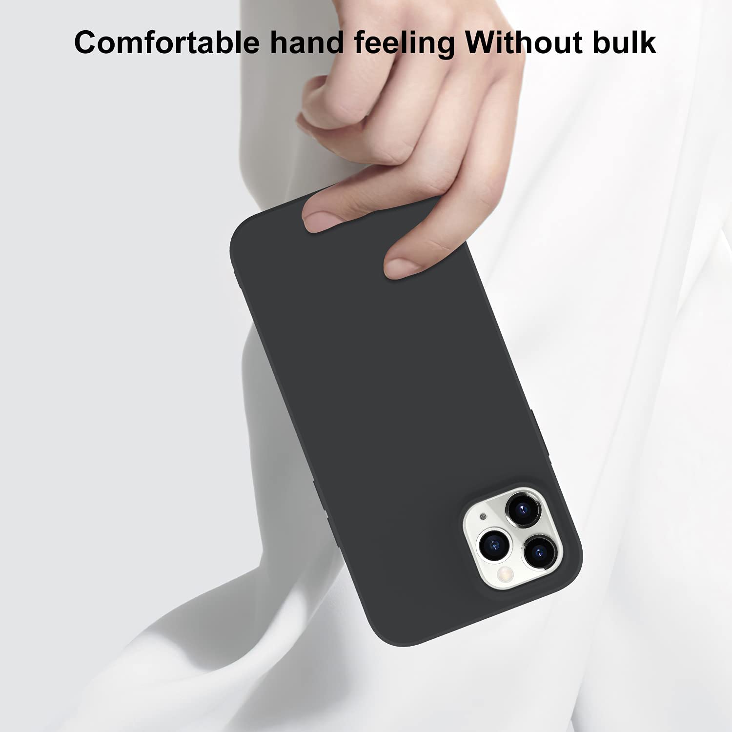 **Premium Shockproof Silicone Case for iPhone 13 Pro Max (6.7