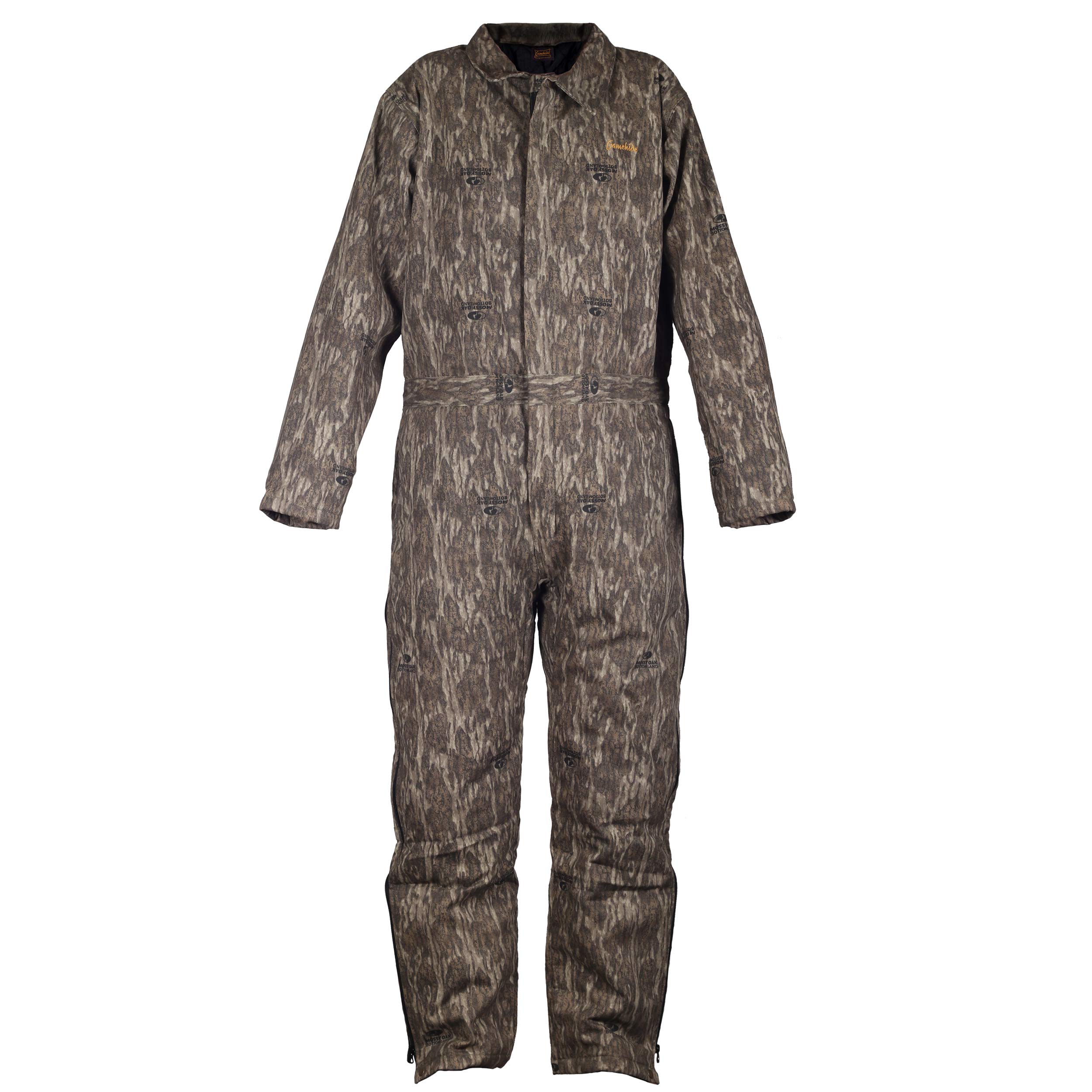 Gamehide Tundra Camo Insulated Cotton Coverall - Heavy Duty Hunting Overalls for Cold Weather, Water-Resistant Workwear for Outdoor Activities (Hunting, Fishing, Camping)