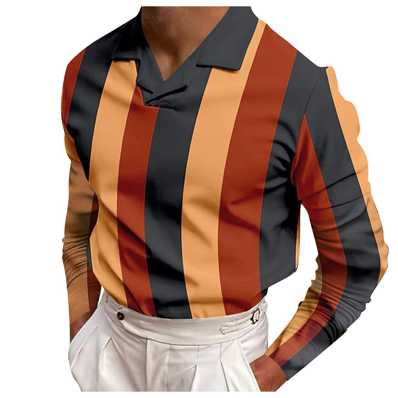 Lightweight Men's Casual Short Sleeve Button-Up T-Shirt Jacket - Fashion Lapel Top for Teens & Young Adults - Perfect for Summer Outfits, Beach Wear and Street Style