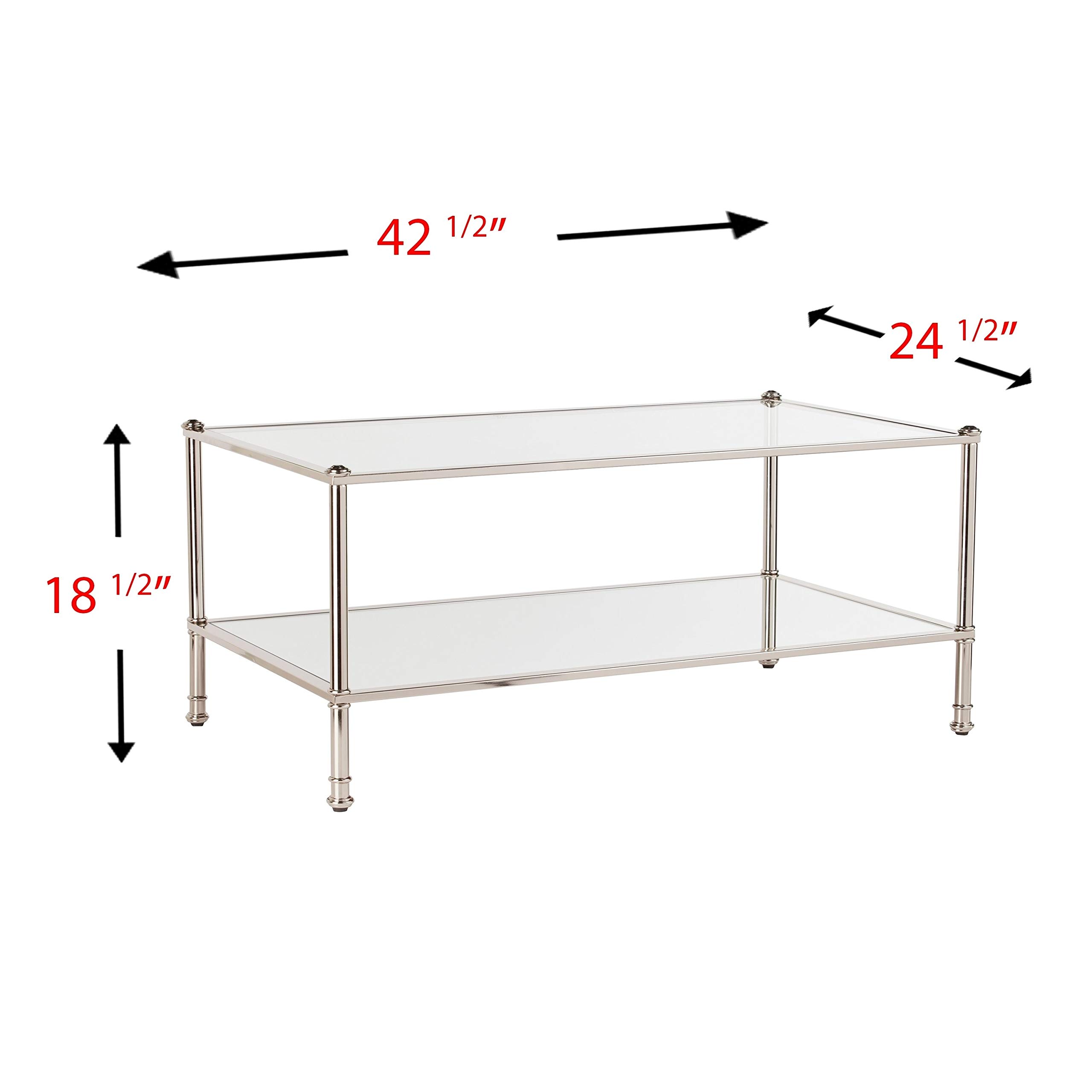 Harper Blvd Pullman Coffee Table & Cocktail Table - Modern Side Table for Living Room, Bedroom, Office - Perfect for Coffee, Drinks, Books & Decor