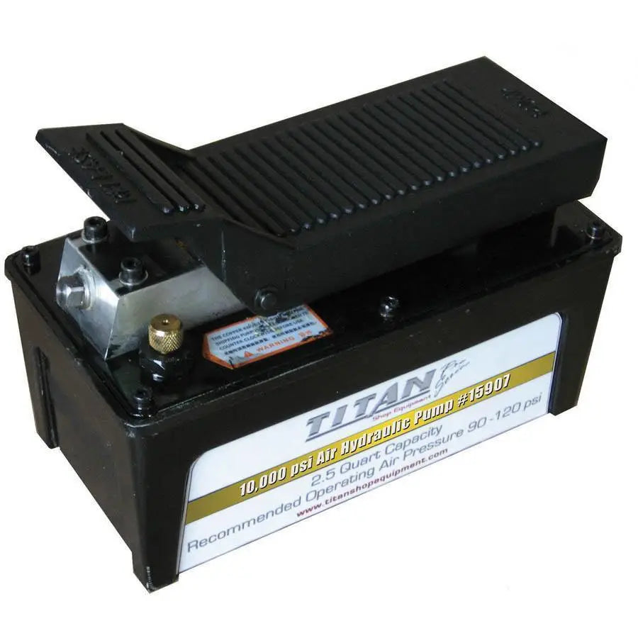 AME Titan Air Hydraulic Pump 3900 PSI (2.5 Quart) - High Pressure Hydraulic Oil Pump for Automotive, Industrial & Construction Equipment