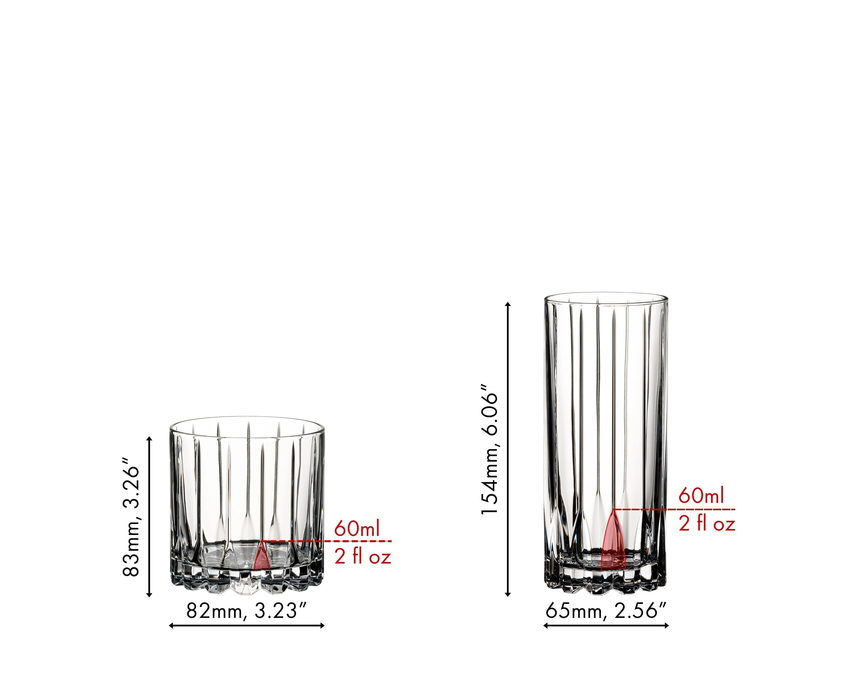 Premium Rocks and Highball Glass Set of 8 - Heavy Base Crystal Clear Bar Glasses for Whiskey, Cocktails & Iced Drinks - Perfect for Home Bars, Parties & Entertaining