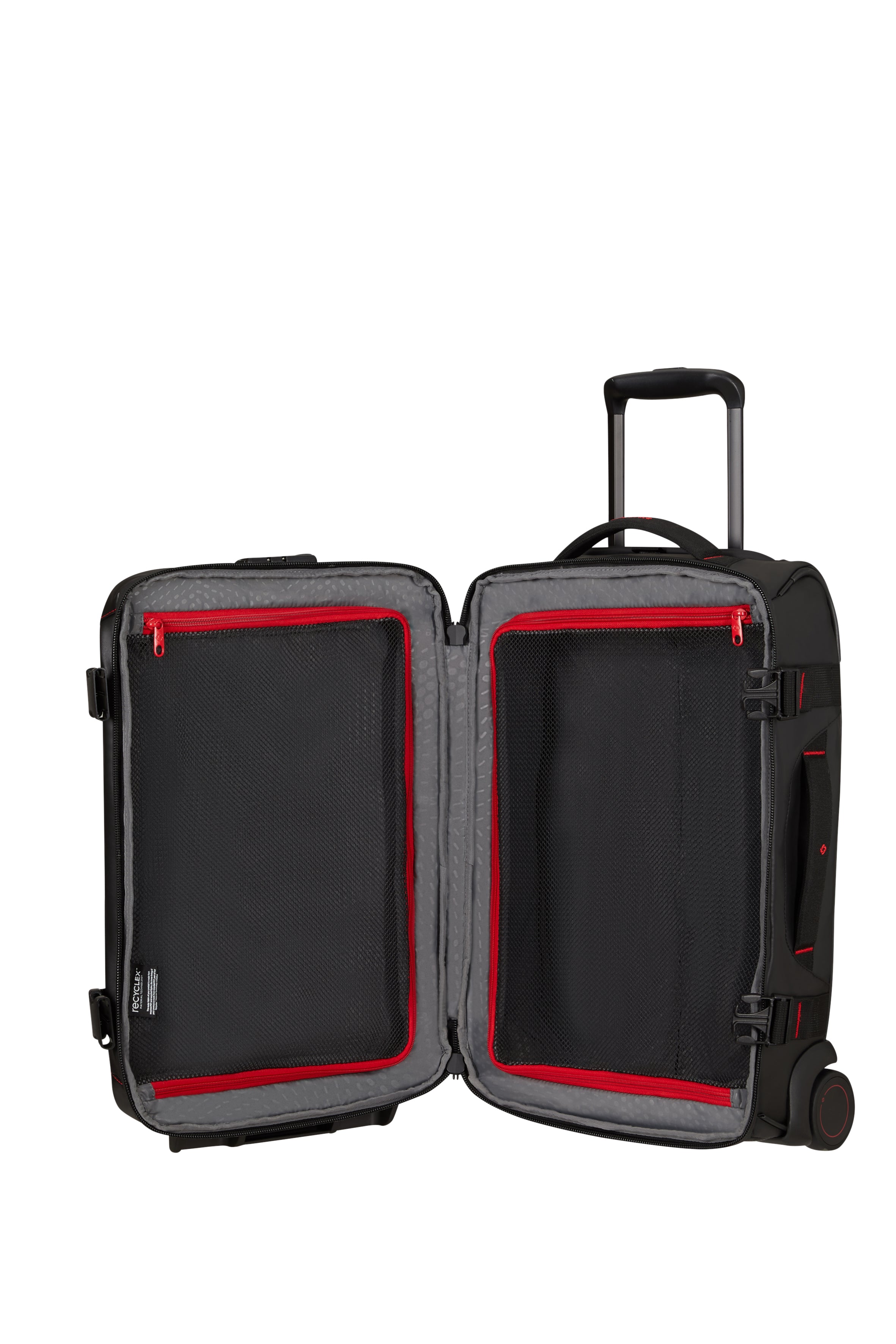 Ecodiver Softside 55/20 Wheeled Duffel Bag - Lightweight Expandable Luggage for Travel, Gym & Sports Gear - Perfect Carry-On for Airlines & Weekend Getaways