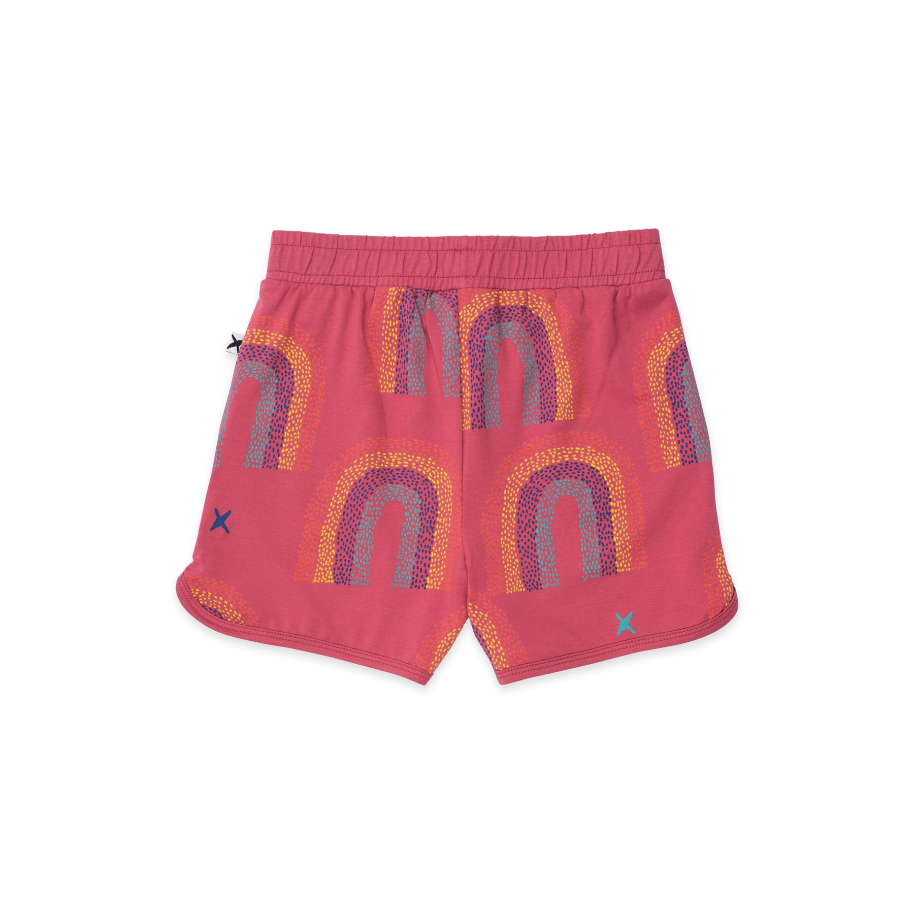 Vibrant Minti Rainbow Pop Shorts - Trendy Casual Shorts for Women | Perfect for Summer Outfits, Beach Vacations & Outdoor Adventures