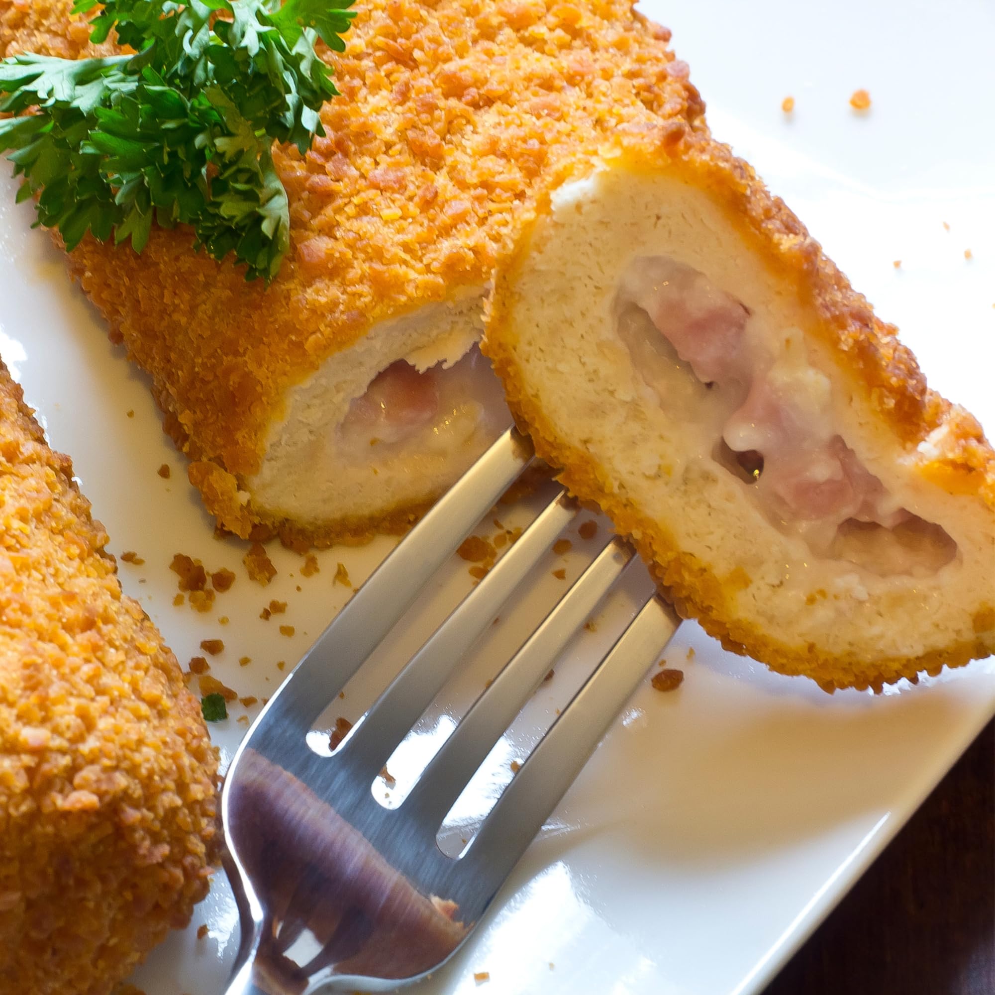 Uncooked Homestyle Breaded Cordon Bleu Boneless Chicken Breasts - 12 Pack (7oz Each) | Premium Quality Chicken for Easy Meals & Family Dinners | Perfect for Quick Cooking, Meal Prep & Gourmet Dishes