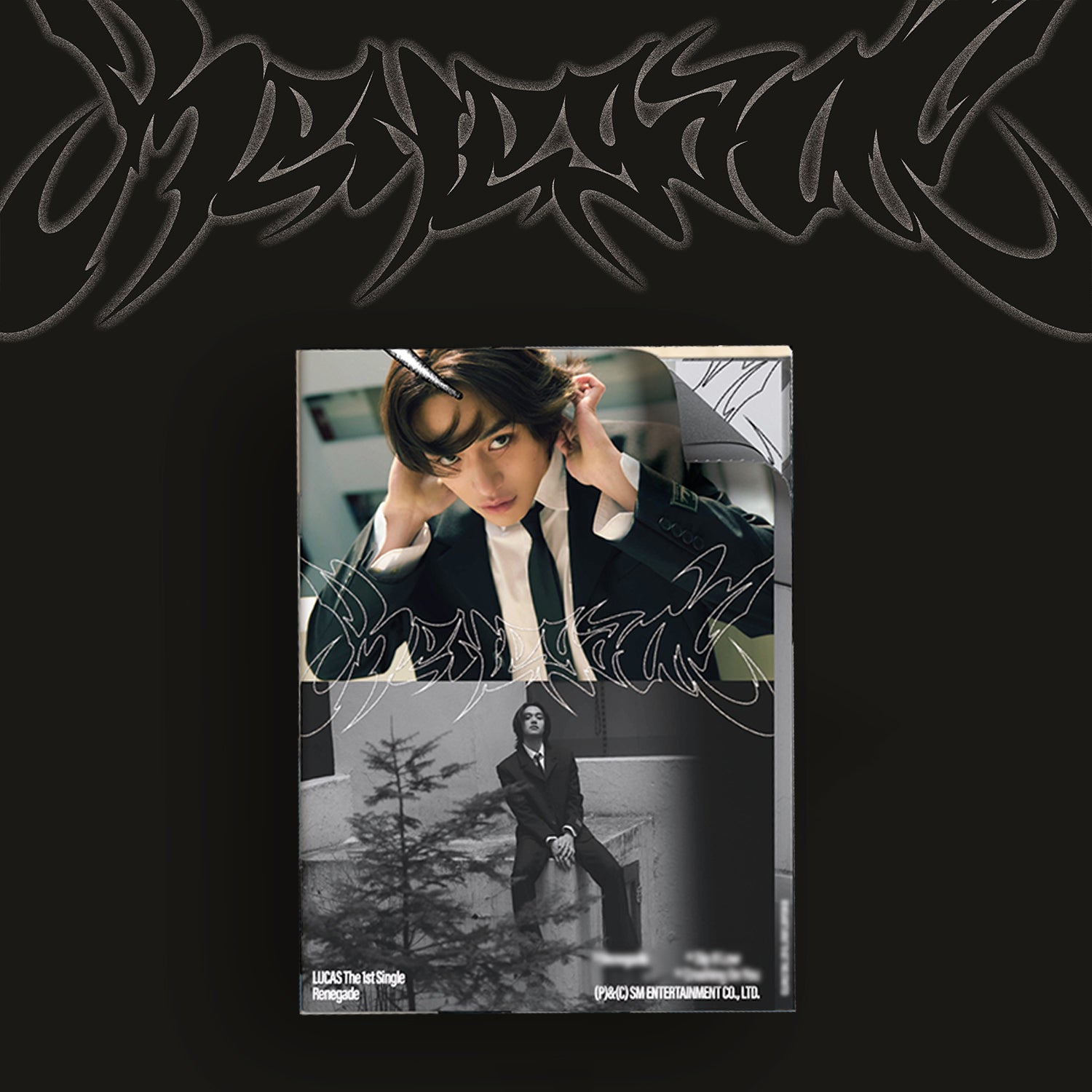 LUCAS 1ST SINGLE ALBUM 'RENEGADE' - Limited Edition Photobook with Exclusive Photos | Perfect for K-Pop Collectors & Fans | Great Gift for Music Lovers & Album Enthusiasts