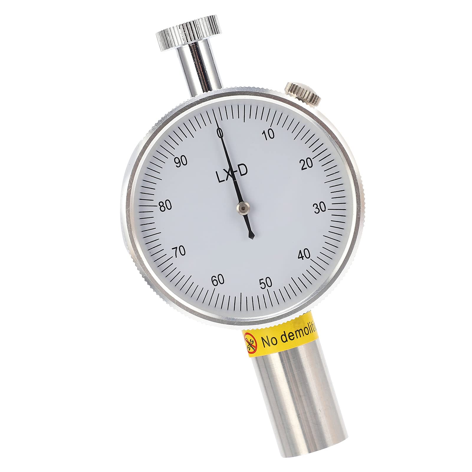 LX-D-1 Shore Hardness Tester 0N-44.5N - Portable Durometer for Glass, Plastic & Rubber - Dial Indicator Hardness Measuring Gauge - Perfect for Quality Control in Manufacturing & Material Testing Labs