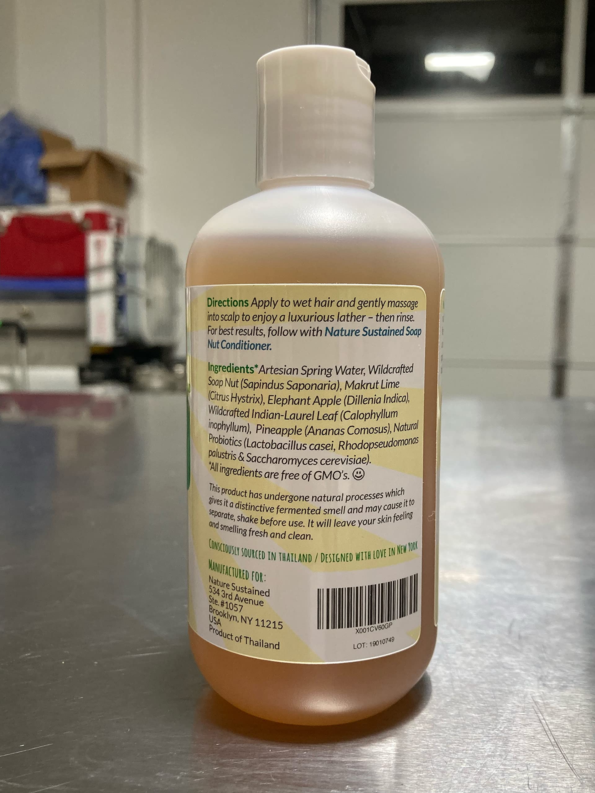 Natural Probiotic Soapberry Body Wash & Shampoo Set (3-Pack) | pH Balanced, Unscented for Dry Hair & Sensitive Skin | Gentle Cleansing for Daily Hair & Body Care | 9oz Bottles