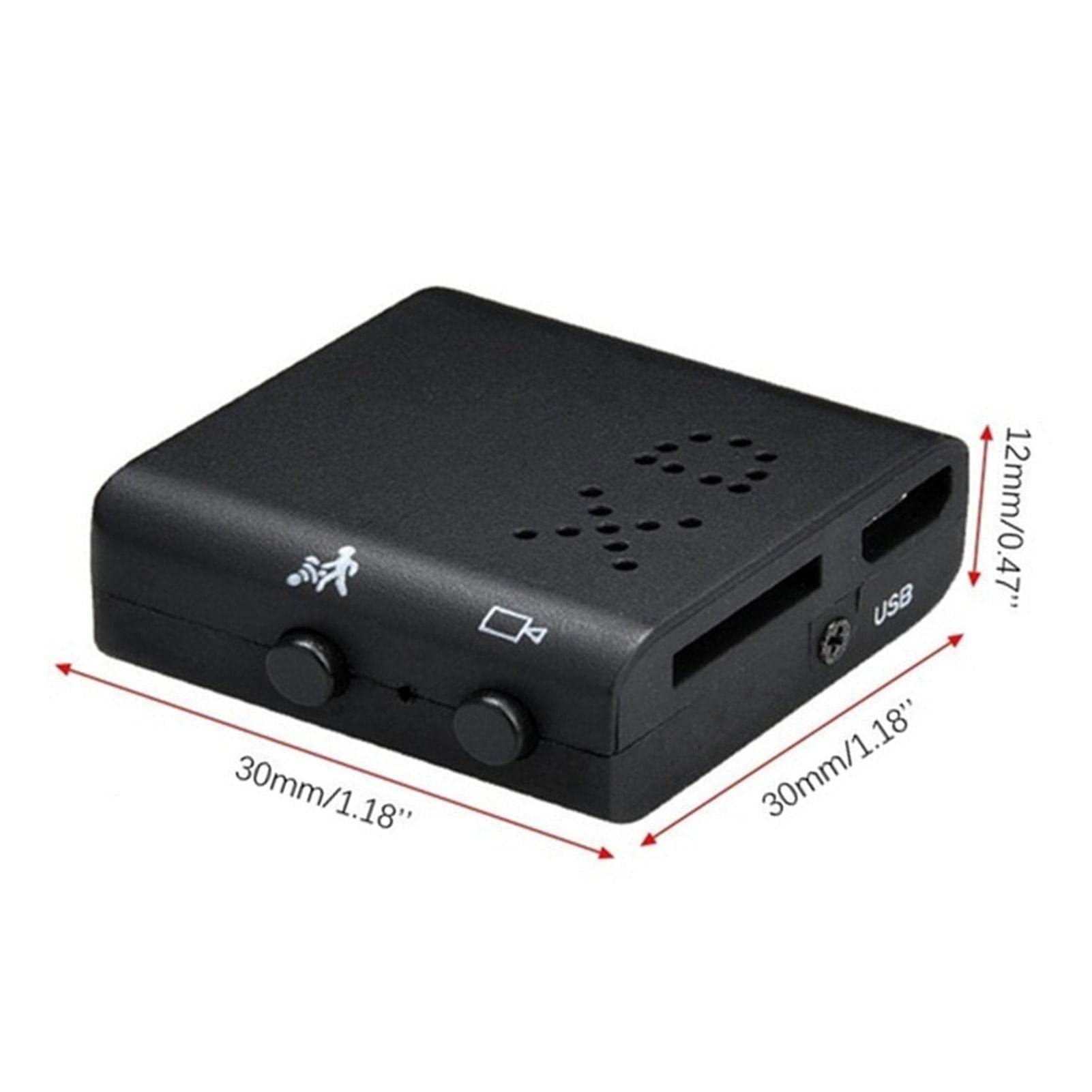 Stronrive Spy Camera 1080P HD WiFi Hidden Security Camera with Night Vision & Audio Recording - Mini Nanny Cam for Home, Office, Baby Monitor, USB Charger - Ideal for Indoor Surveillance & Covert Monitoring