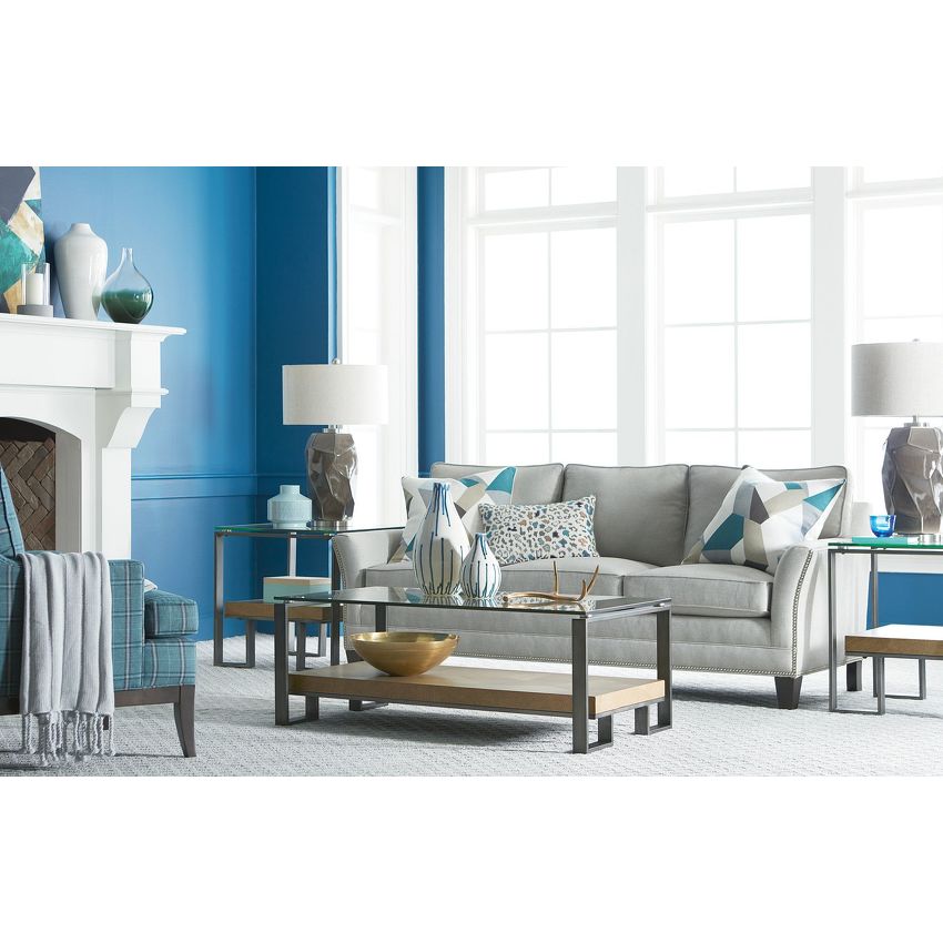 Modern Abstract Collection Set of 3 Coffee Tables - Stylish Nesting Tables for Living Room, Office & Lounge Decor