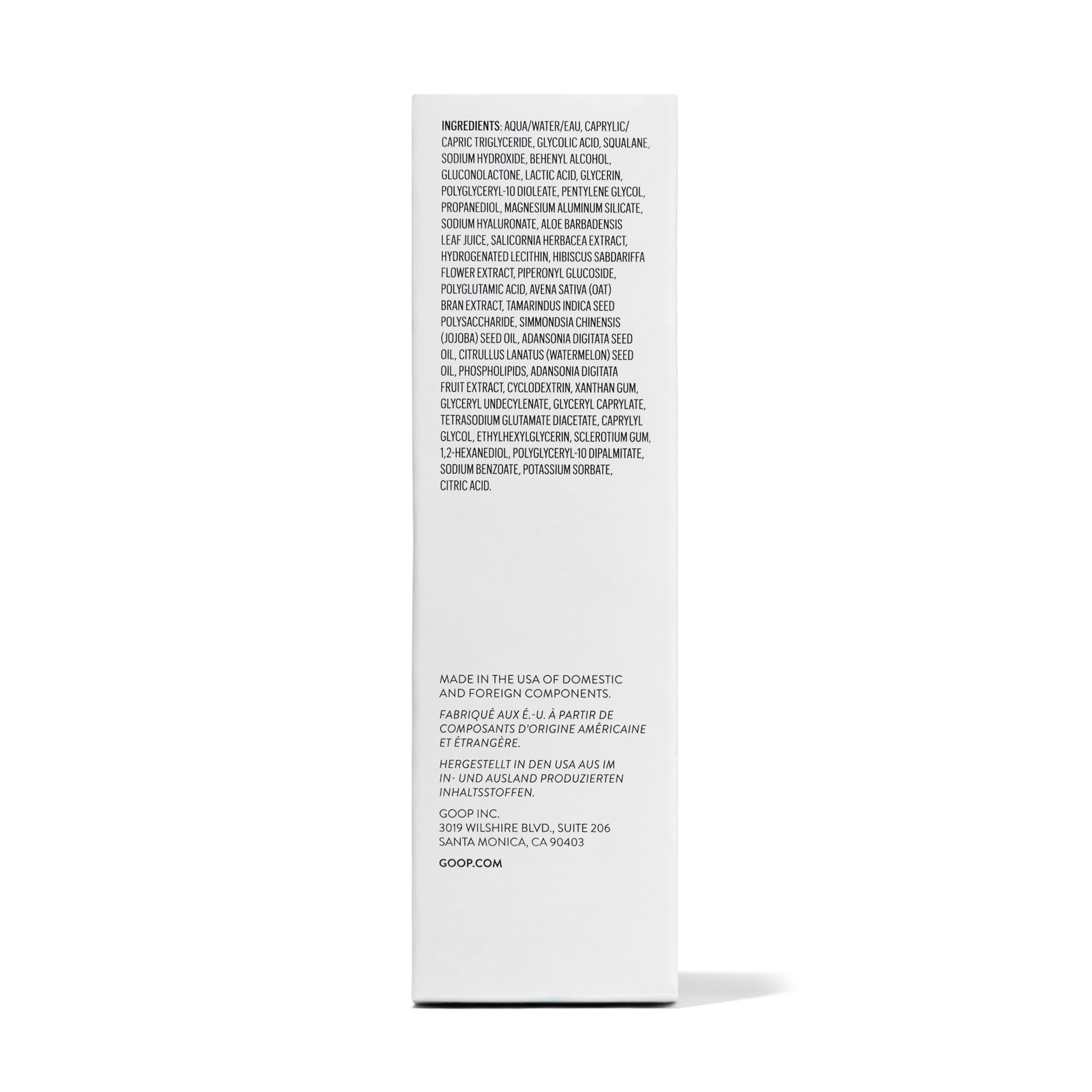 Goop Beauty Sleep Milk Serum - Glycolic Acid & Hyaluronic Acid Face Exfoliator for Wrinkles, Pores & Dark Spots | Smooths Uneven Skin Texture | 1 fl oz | Perfect for Nighttime Skincare Routine & Anti-Aging Treatment