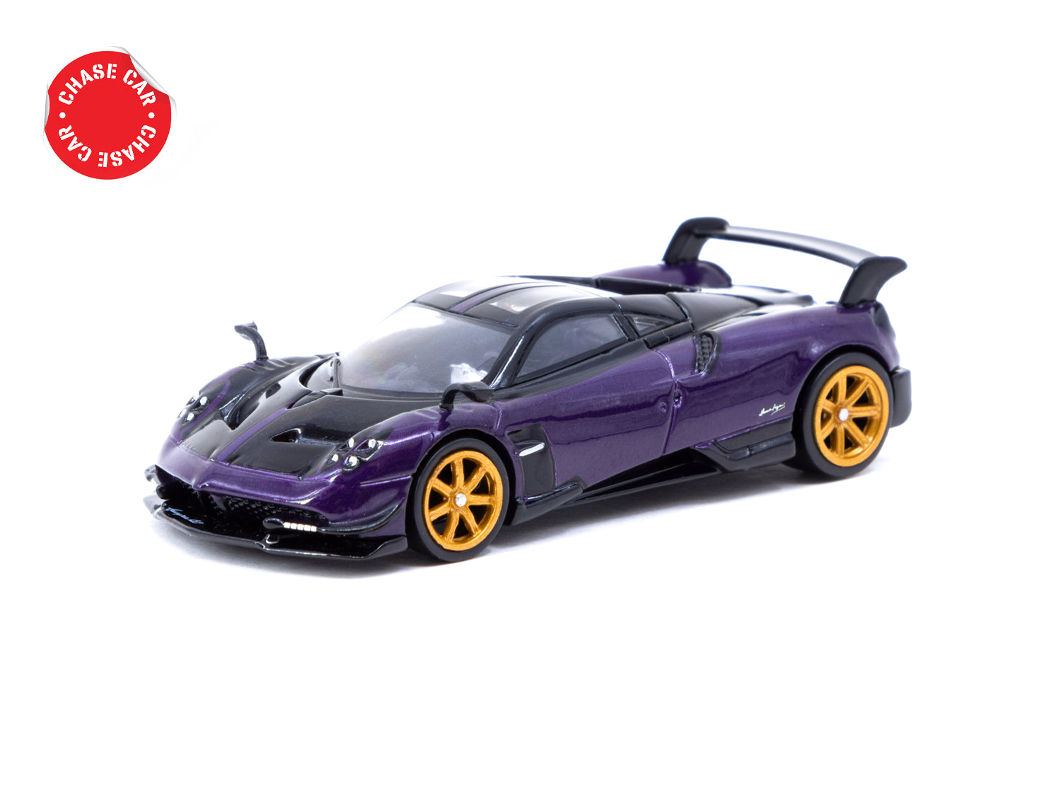Tarmac Works 1/64 Pagani Huayra BC Viola PSO Special Edition Diecast Model Car - Collectible Miniature for Display & Racing Enthusiasts - Perfect for Home Office Decor & Car Collection Showcase