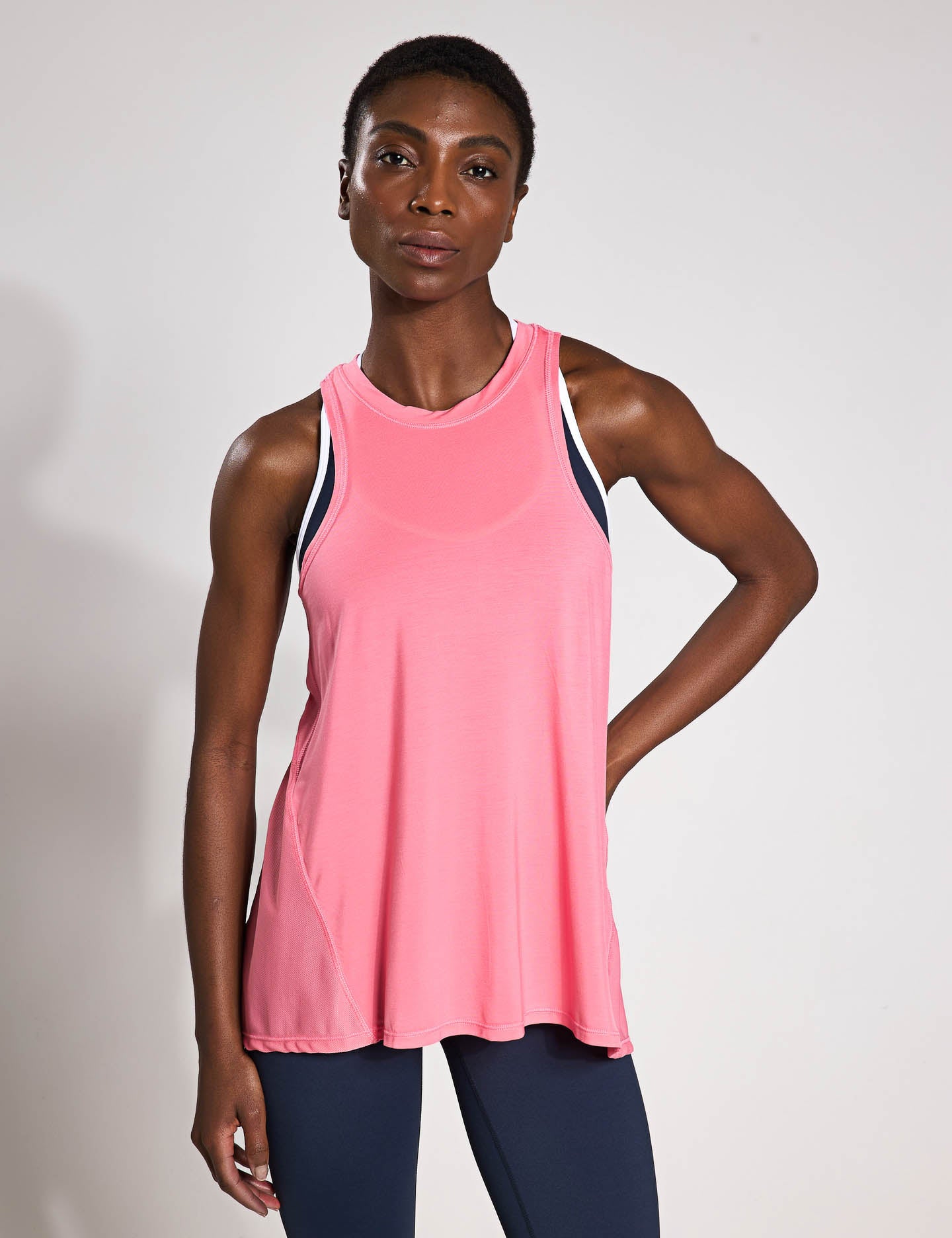 Kendall Tank Top - Women's Strawberry Print Casual Sleeveless Shirt for Summer, Beach, and Outdoor Activities