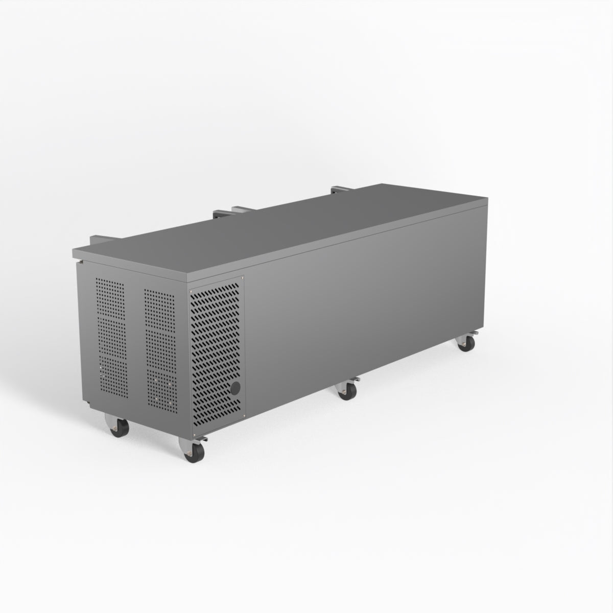 AG 4 Glass Door Commercial Worktop Refrigerator - Under Counter Fridge for Restaurants, Bars & Kitchens | Perfect for Food Storage & Beverage Cooling