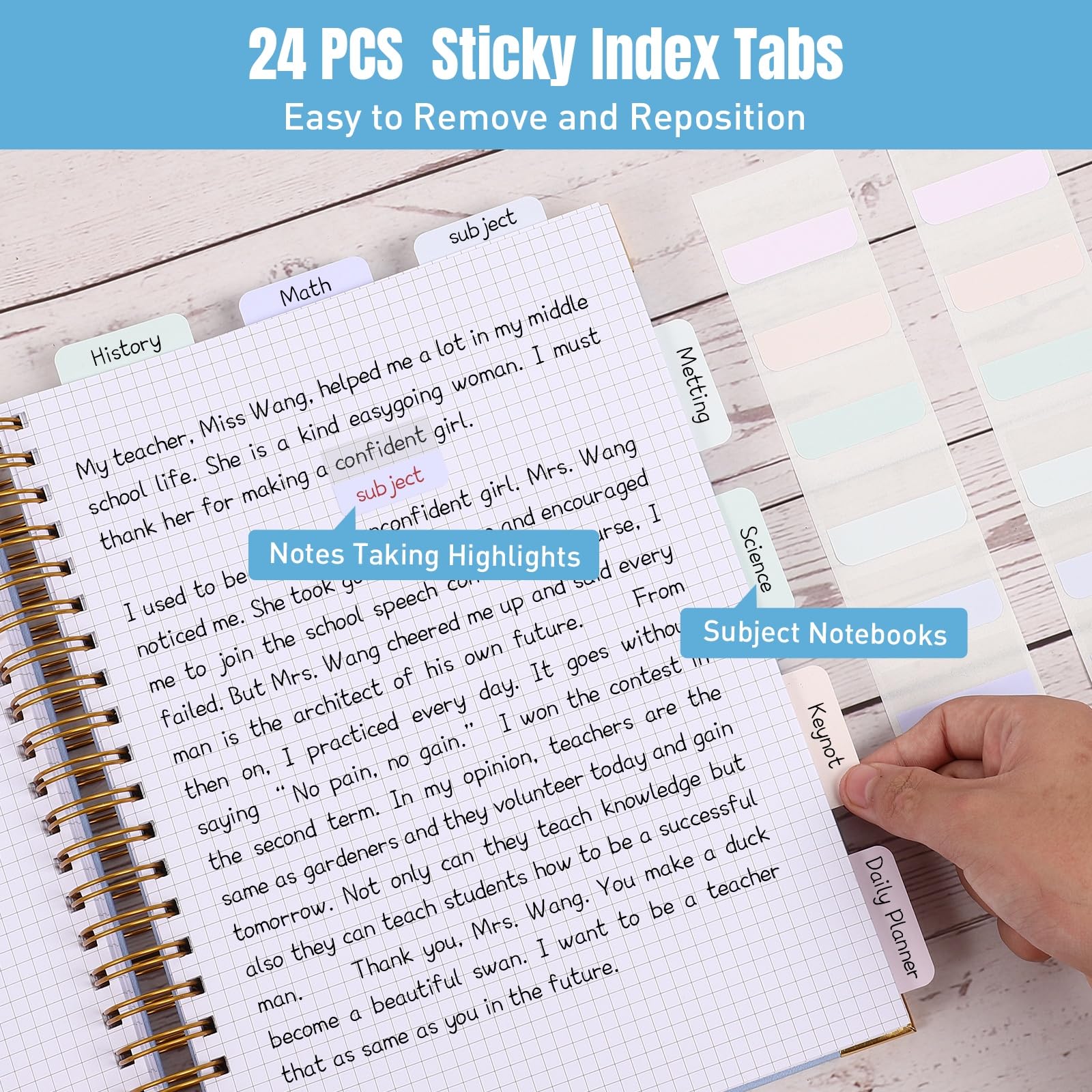 Premium Graph Paper Notebook - 8.5