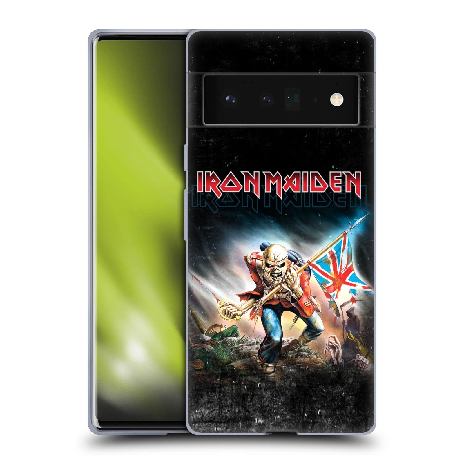 Iron Maiden Trooper Gel Case for Google Pixel 6 Pro - Rock Style Protection