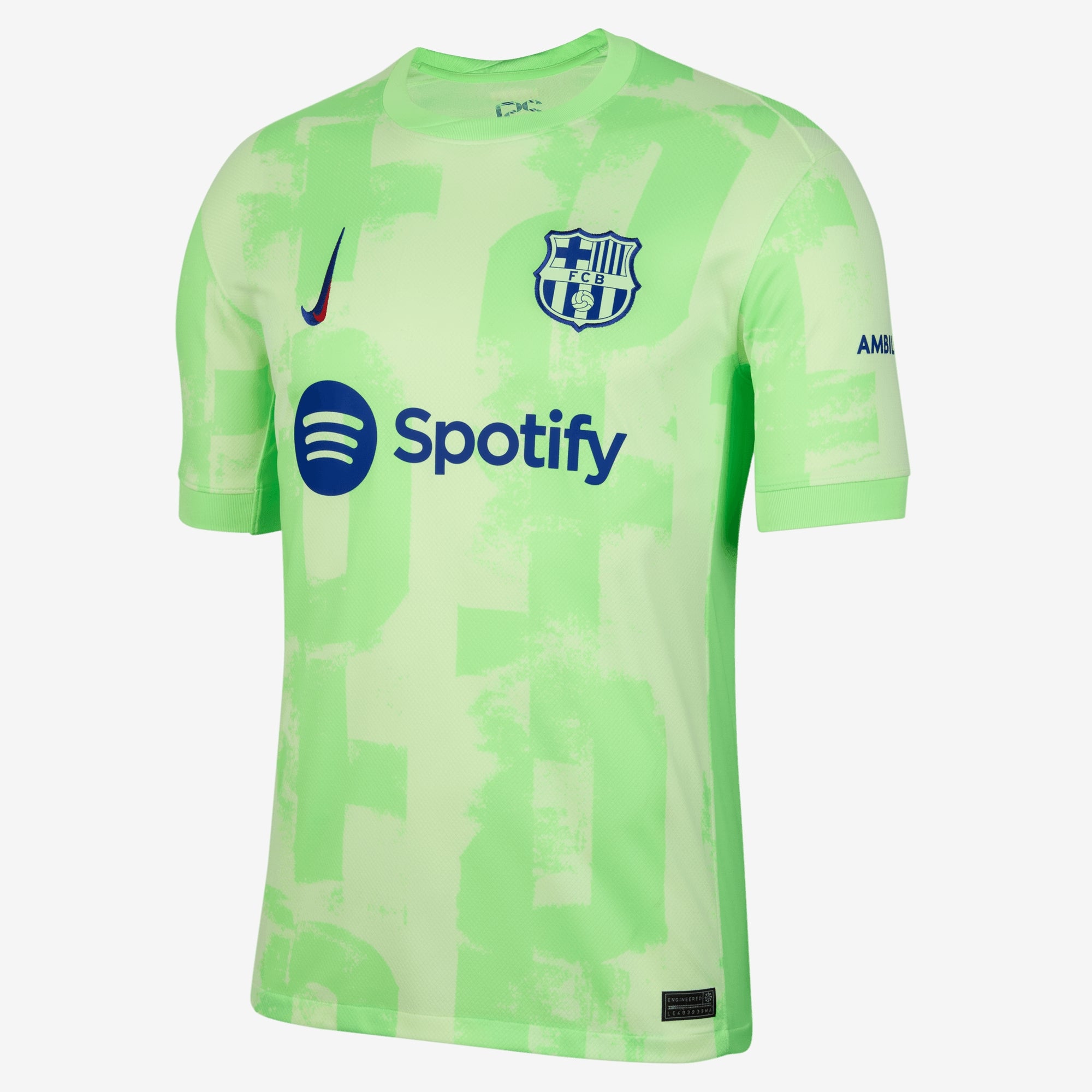 Nike FC Barcelona 2024/25 Stadium Third Soccer Jersey - Official Authentic Football Shirt for Men - Perfect for Match Day, Training & Fan Support