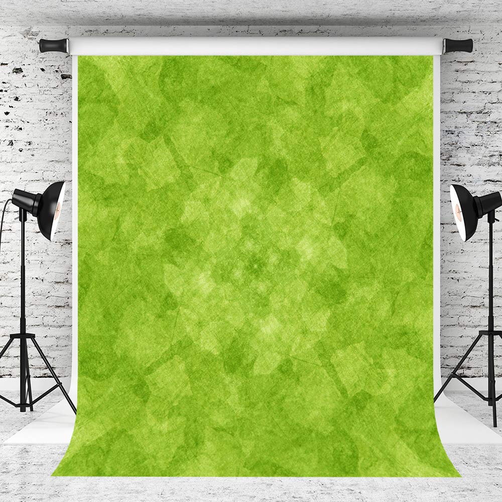 6.5x10ft Light Green Photography Backdrop - Spring Portrait Background with Natural Texture for Studio Photography, Newborn Shoots & Social Media Content Creation