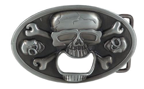 Premium Belt Buckle Bottle Openers - Heavy Duty Stainless Steel Beer Opener for Men - Perfect for Outdoor Adventures, Camping, BBQs & Parties