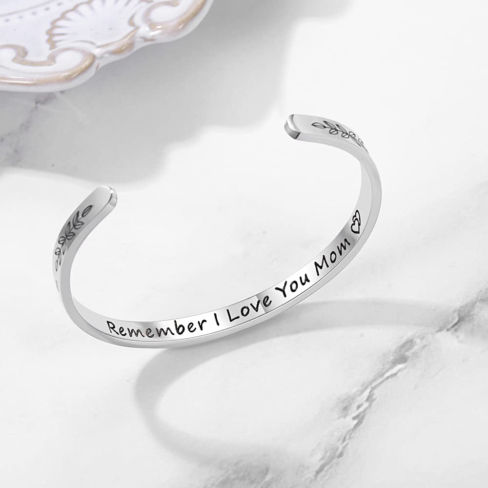 Personalized Cuff Bracelets for Women & Teen Girls - Best Friend, Sister, Mom, Daughter, Granddaughter, Cousin - Custom Birthday, Mother's Day, Christmas, Easter Jewelry Gifts - Perfect for Everyday Wear, Special Occasions & Gift-Giving