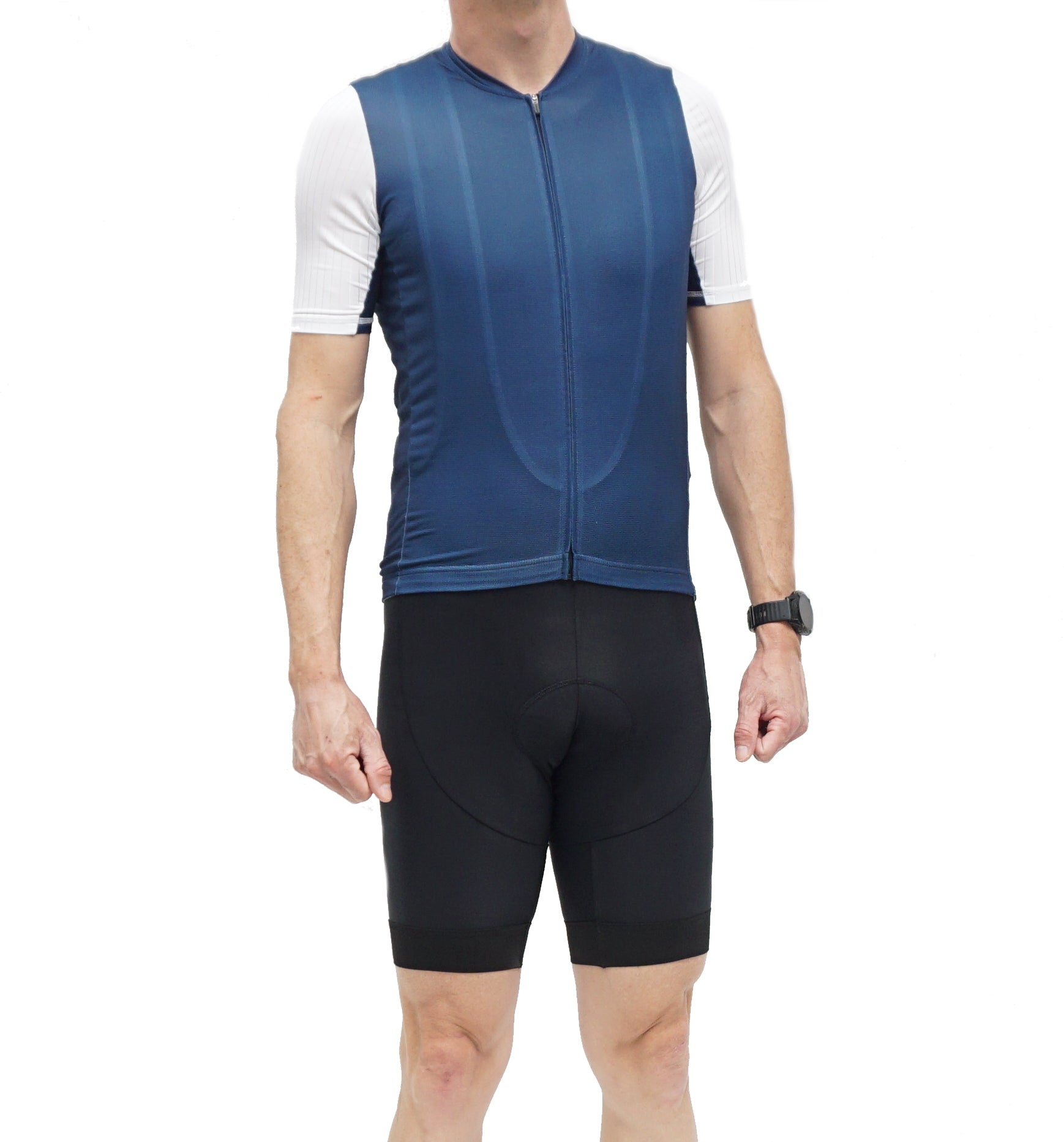 The Black Bibs Plus Tall - High-Quality Cycling Bib Shorts for Men & Women | Perfect for Road Biking, Spinning & Indoor Training