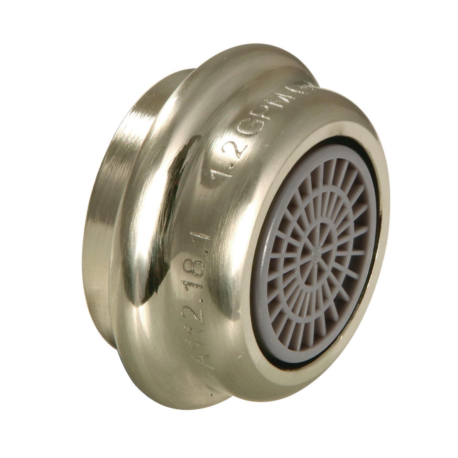 Cal Green Z12KBSA2628 1.2 GPM Brushed Nickel Female Aerator - Perfect for Bathroom Sink, Kitchen Faucet & Water Conservation