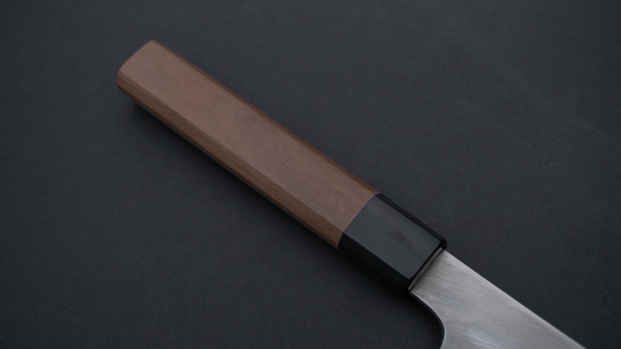Hitohira Togashi Blue #1 Stainless Clad Migaki Gyuto 240mm Japanese Chef Knife with Walnut Handle - Perfect for Sushi, Meat Cutting & Professional Kitchen Use