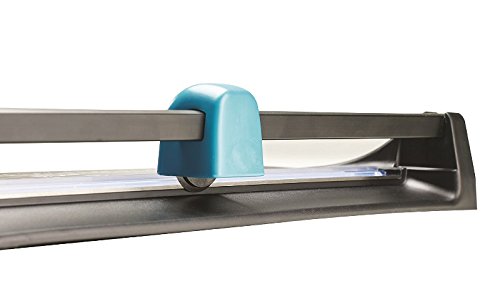 Avery A3 TR003 Photo and Paper Trimmer - 12 Inch Paper Cutter with Precision Blade, Black & Teal - Perfect for Scrapbooking, Crafting, and Office Use