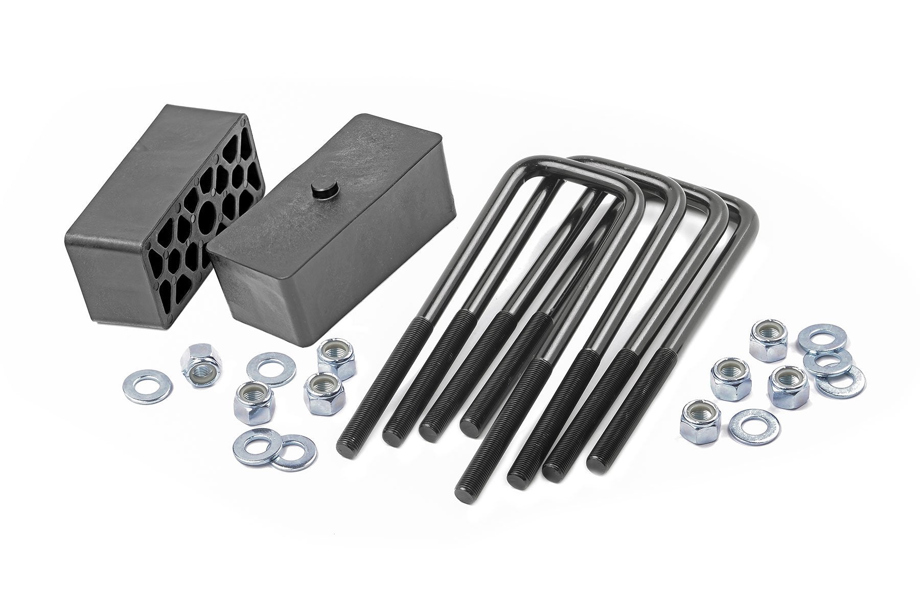 2 Inch Lift Block & U Bolt Kit for Toyota Tacoma 2WD/4WD (2005-2023) - Heavy Duty Suspension Upgrade - Model 6549 | Perfect for Off-Roading & Truck Leveling