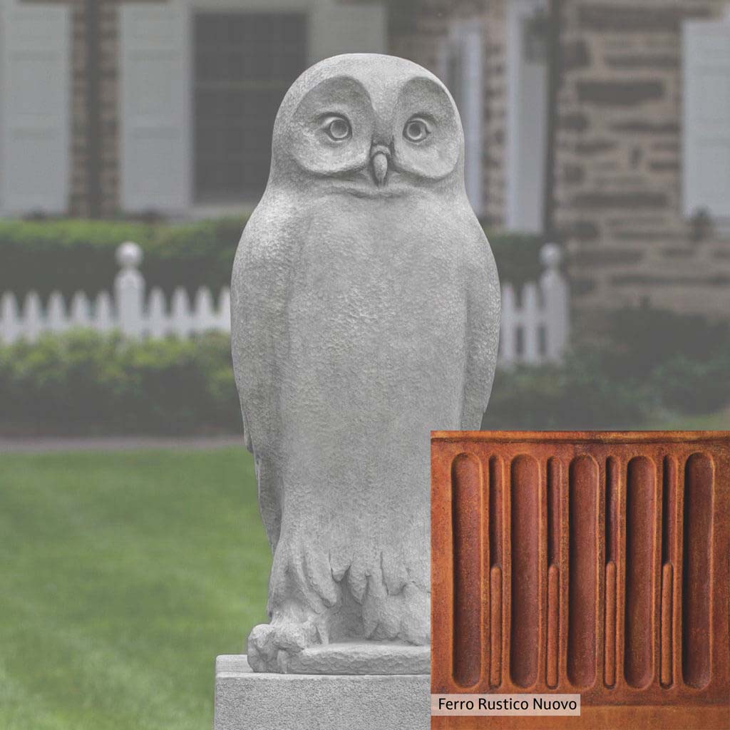 Dr. Hoo Statue - Handcrafted Home Decor & Garden Sculpture | Campania International | Perfect for Indoor & Outdoor Decor, Gifts, and Feng Shui