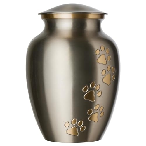 Pewter, Vertical, Brass