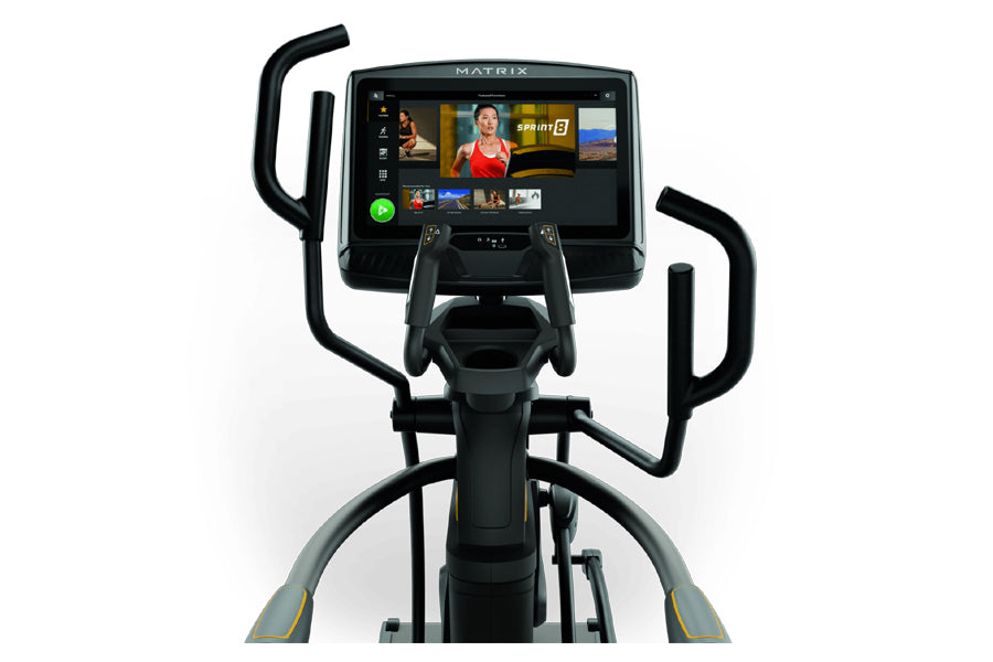 Matrix A50 Elliptical Trainer - Low Impact Cardio Machine for Home Gym, 350LB Weight Capacity with Silent Magnetic Resistance - Perfect for Small Spaces & Apartment Workouts