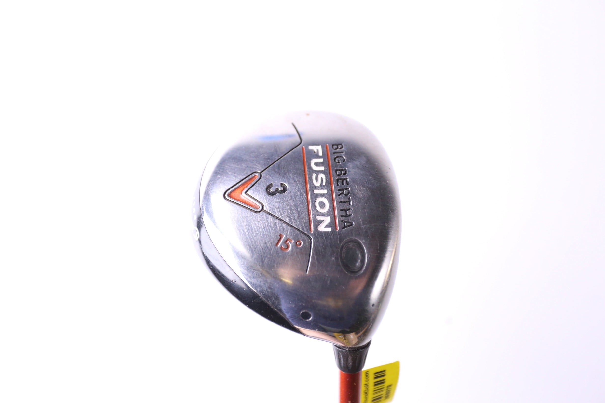 Used Callaway Big Bertha Fusion 2005 3 Wood Golf Club - Right Handed 15° Stiff Flex - Perfect for Mid-Handicap Golfers & Driving Range Practice