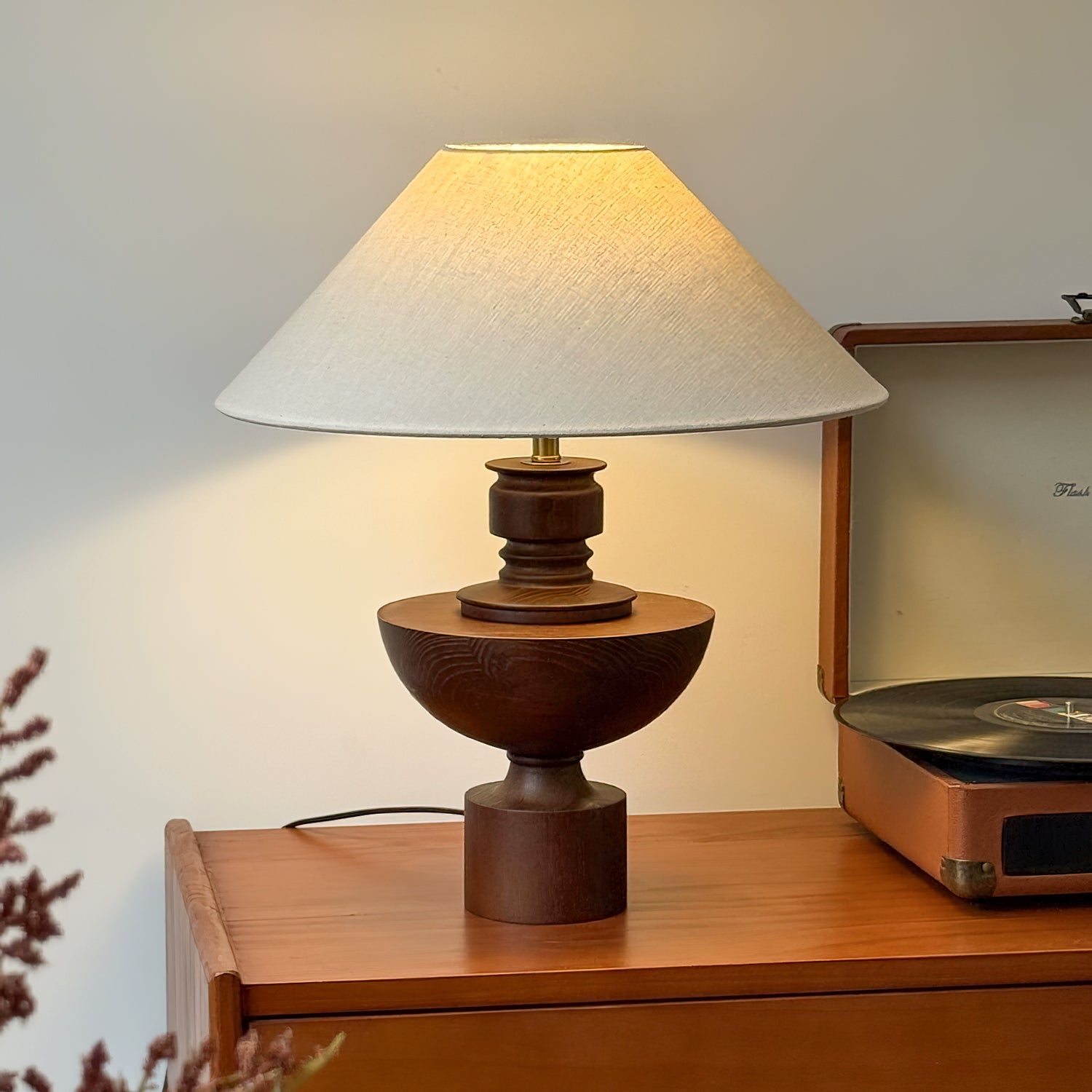 Bhaskara Modern Table Lamp - Adjustable LED Desk Light for Home Office, Bedroom & Living Room | Energy Efficient & Stylish Lighting Solution for Reading, Working & Relaxing