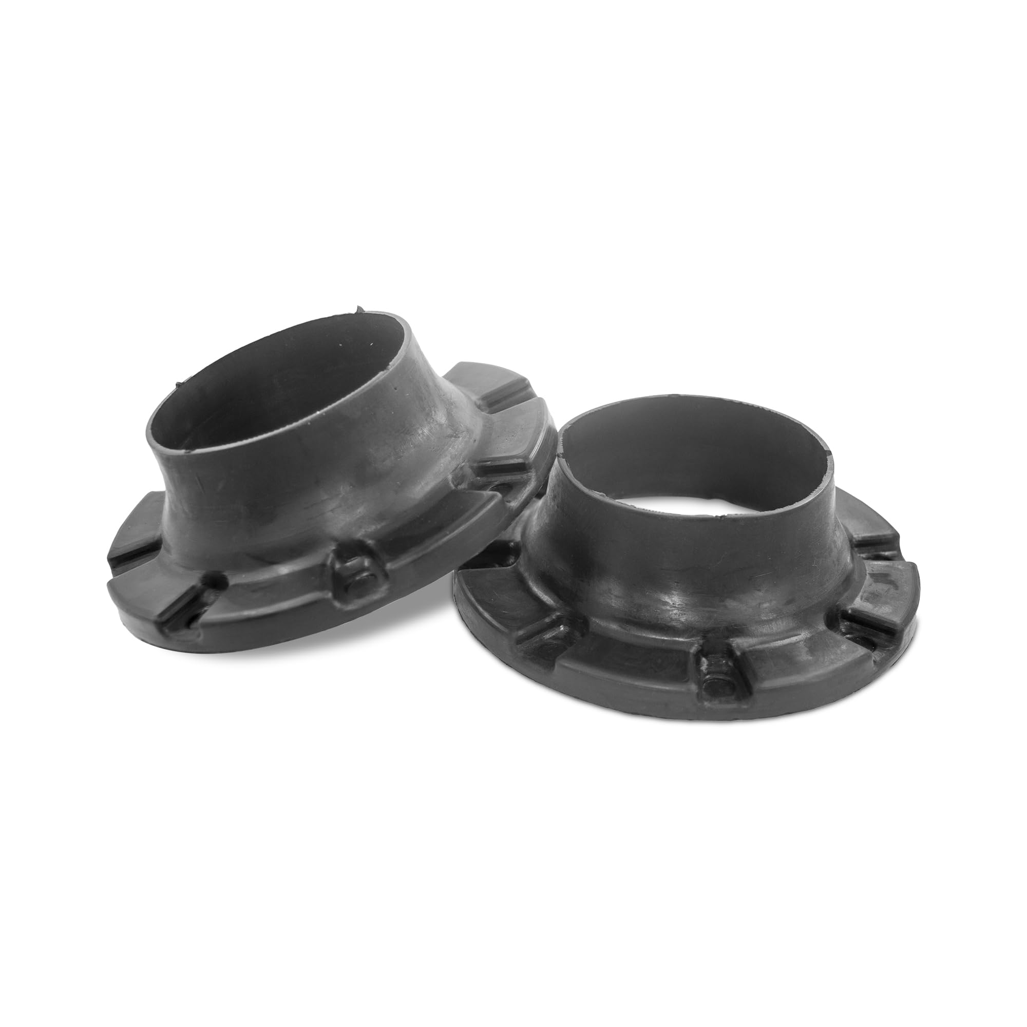 Jeep Rear Coil Spring Insulators & Isolators - Compatible with 2006-2010 Commander XK, 2005-2010 Grand Cherokee WK, 2008-2012 Liberty KK (Stock Height, 4-Pack) - Improve Ride Comfort & Reduce Noise for Off-Road Adventures & Daily Driving