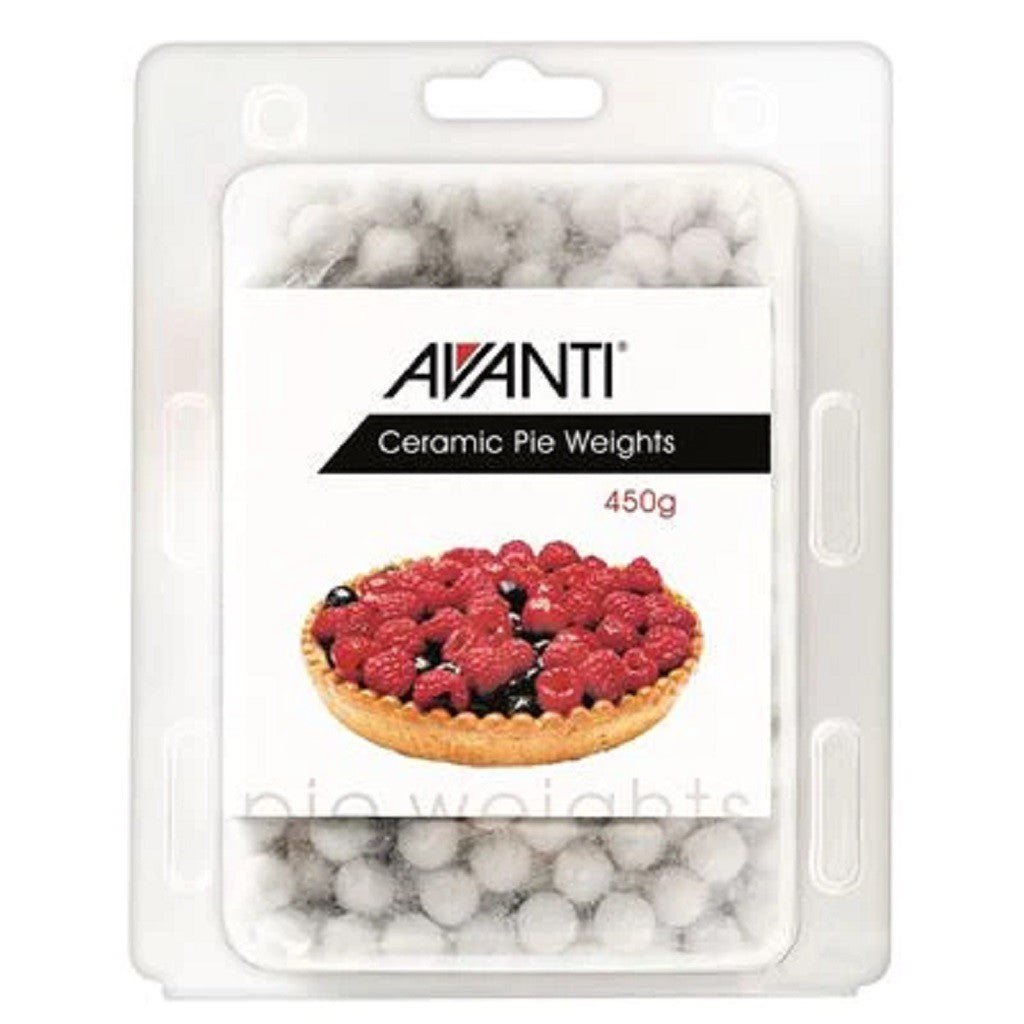 Avanti Ceramic Pie Weights 450g - Premium Baking Beads for Blind Baking, Pie Crusts & Tart Shells - Even Heat Distribution, Reusable, Dishwasher Safe - Perfect for Home Bakers & Professional Chefs
