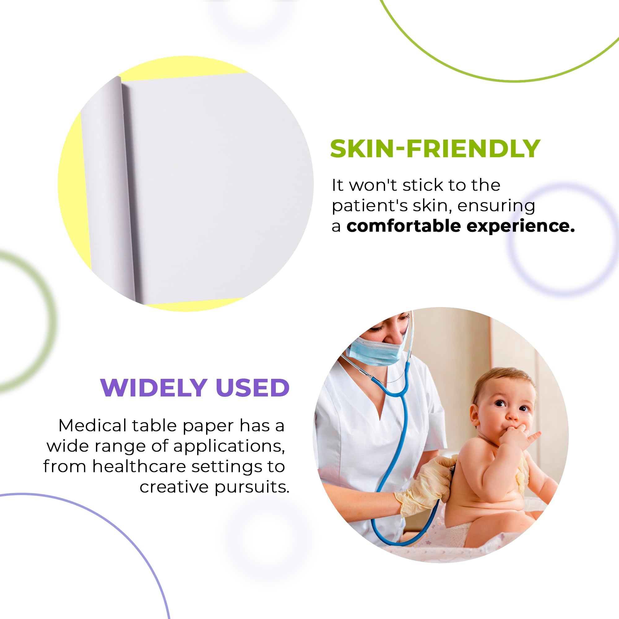 AMZ Medical Exam Table Paper Roll - 18