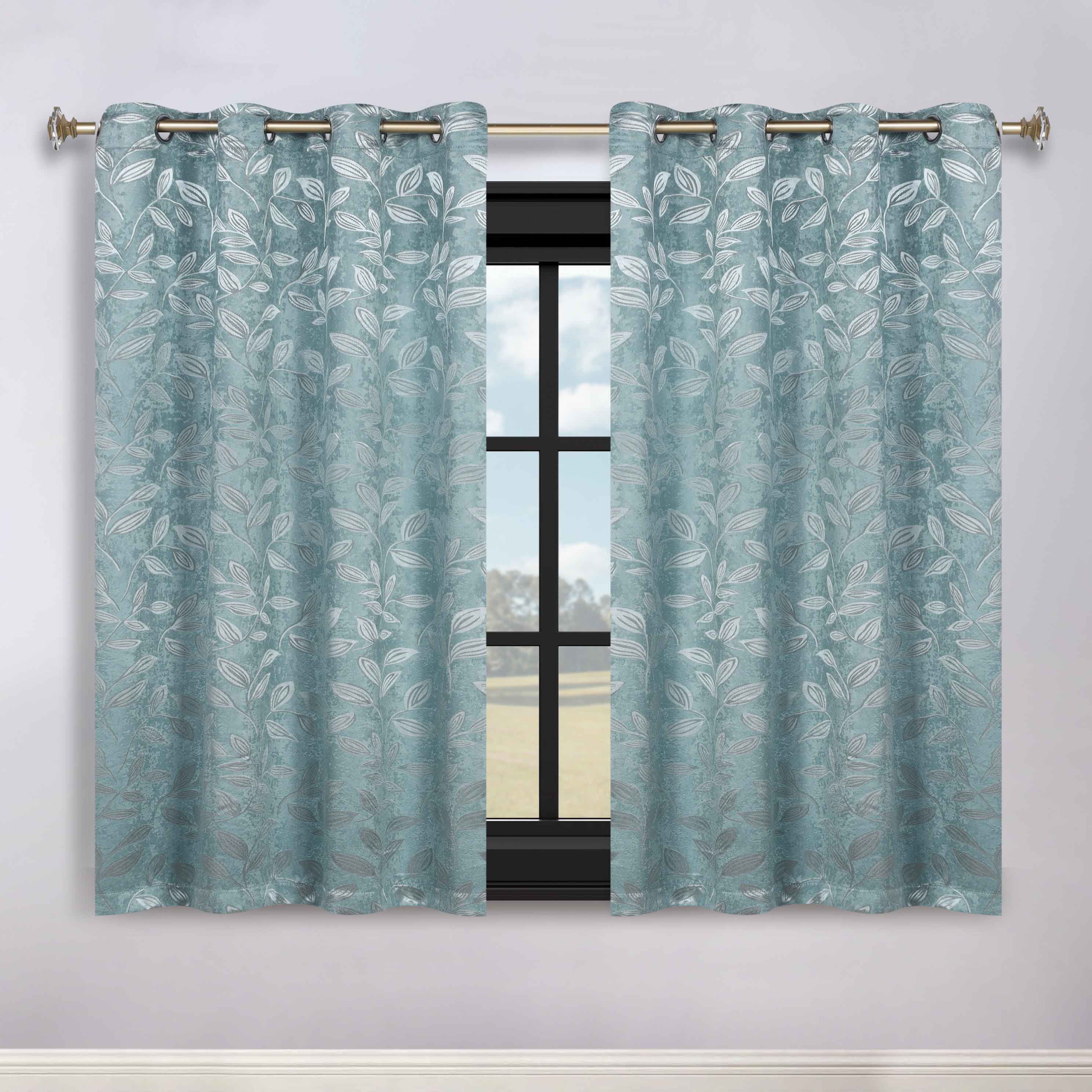 Machine Washable Blackout Curtains Set of 2 - Thermal Insulated Room Darkening Window Drapes for Bedroom & Living Room | Noise Reducing & Energy Saving Home Decor