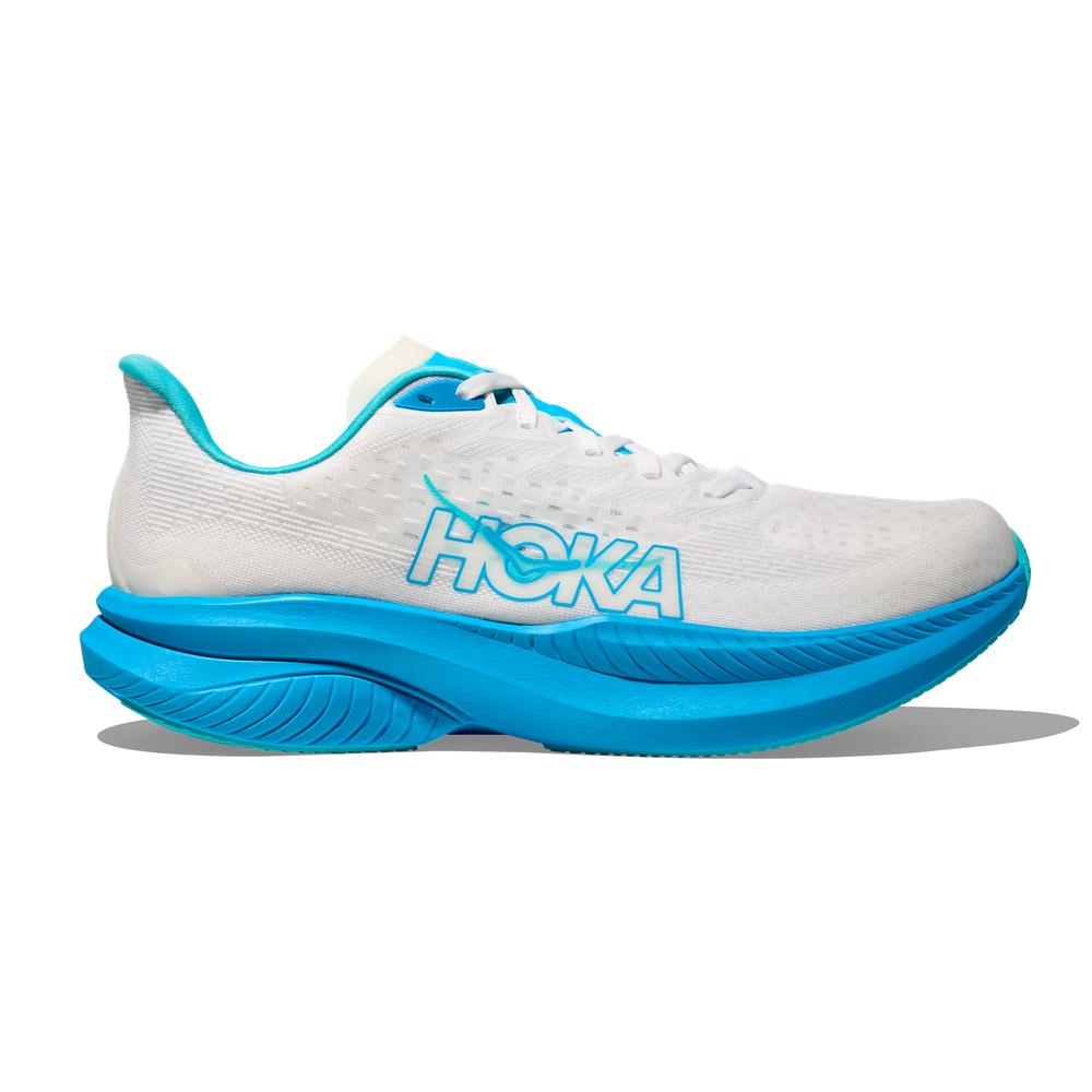 Nike Men's Air Jordan Mach 6 Basketball Shoes - White/Skyward Blue for Indoor & Outdoor Courts - Perfect for Training and Streetwear Fashion